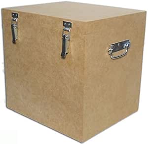 BAUL DE Madera para 100 Discos DE Vinilo LP/Ref. MAR030: Amazon.es