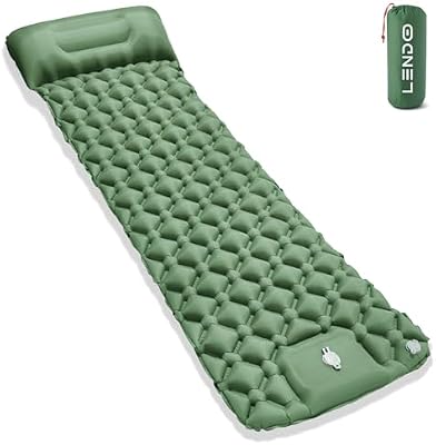 Matelas de Camping, Tapis de Camp Gonflable 195cm*60cm