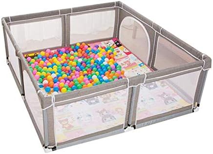 Playpens Large Kids, Toddler Safety Playard, Play Center Fence with Breathable Mesh, Indoor and Outdoor Play