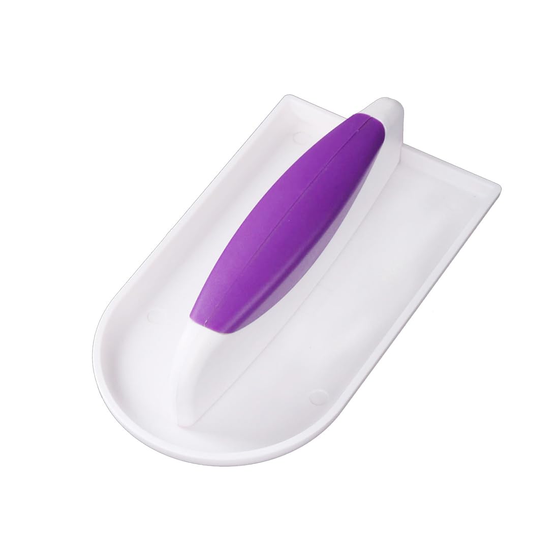 Photo 1 of 1 Piece Plastic Cake Smoother Tool Scraper with Handle Cake Icing Trowel Fondant Icing Smoother Polisher Cake Icing Smoother Cake Surface Smoother for Cakes Decorating, Purple Handle