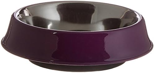 Adog Ant-Free Modern Design Dog Bowl, 8-Ounce, Purple