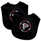 Baby Fanatic Team Color Bibs, Atlanta Falcons, 2-Count