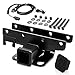 TYGER Towing Combo: 2inch Receiver Hitch & Wiring Harness & Hitch Cover Fits 2007-2018 Wrangler JK 2Dr & 4Dr (Exclude 2018 JL Models) primary