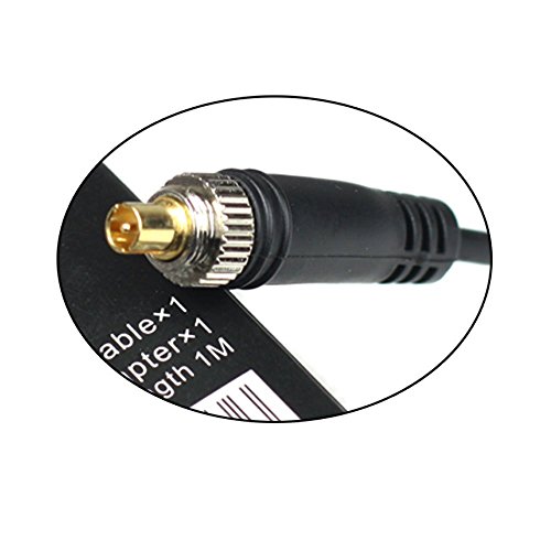 YONGNUO 2 Pack Flash Sync Cord for Strobe 6.35mm + 3.5mm Flash PC Sync Cable Adapter for RF 603 Flash Trigger and Studio LS-PC635
