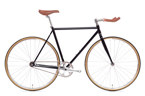 State Bicycle Bernard - Fixed Gear/Single Speed Bike, 62cm - Bullhorn