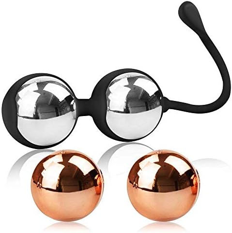 Bladder Control Device, Pelvic Floor Device Exercise Weights Balls Tightening Training Set, Silicone Vaginal Kegel Balls System Weighted Exercise Training Set, Kegel Ben Wa Balls Kit Remote Wireless