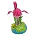 Flameer Solar Powered Bobbing Frog Flamingo Animal Figure Model - Fun Solar Science Toy Bobbleheads Home Desktop Car Halloween Decor
