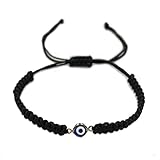 2911-GBB LuckyEye Womens Evil Eye Braided String Bracelet Protection Jewelry for Good Luck (GBB)