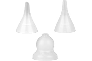 BOXOB 3 Pcs Nasal Aspirator Replacement Tips, Silicone Replacement Parts for Baby & Toddlers Compatible with GROWNSY Watolt LittleTora HEYVALUE Cocobela HailiCare KIDIRA TEQIN X-Bosak