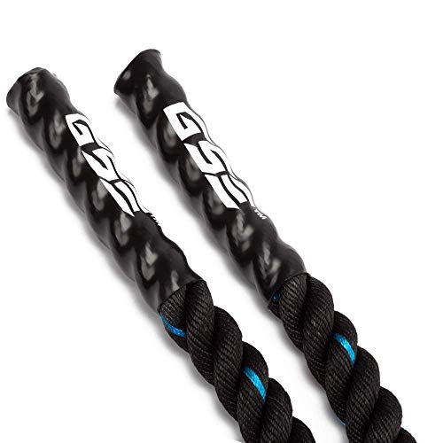 image for GSE Games & Sports Expert 30' 40' 50' Exercise Training Battle Rope. 1