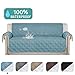 Turquoize 100% Waterproof Couch Covers for Pets 68 inch Couch Protector Waterproof Sofa Cover for 3 Cushion Couch Furniture Protector with Elastic Straps for Kids, Dog, Cat (Sofa 68