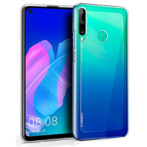 Cool Silicone Case for Huawei P40 Lite E (Transparent)
