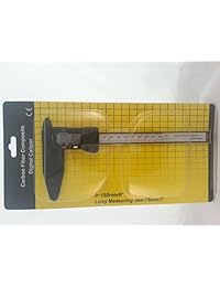 Largo Mandíbula Calibre Vernier digital 150 mm 6"