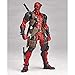 Huangyingui Deadpool Revoltech Action Figure Approximately 160 Mm ABS & PVC Painted Action Figure Red