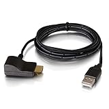 C2G 42236 USB Powered HDMI Voltage Inserter, TAA Compliant, Black (5.8 Feet)