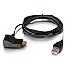 C2G/Cables to Go 42236 USB Powered HDMI Voltage Inserter, Black (5.8 Feet)