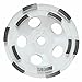 Bosch DC510H 5-Inch Diameter Double Row Diamond Cup Wheel with 5/8-11 Hub