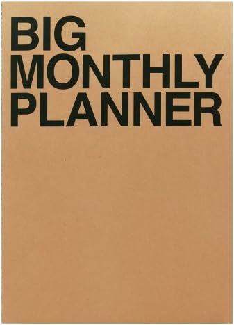 Kraft Monthly Planner (Big)