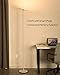 LED Torchiere Floor Lamps, Gladle Dimmable Tall Standing Lights for Living Room Bedroom Office, Super Bright Modern Sky Floor Lamp Uplight with 5 Brightness Levels, Work with Smart Plug, Warm White