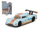 NEW 1:64 GREENLIGHT RUNNING ON EMPTY SERIES 3 COLLECTION - BLUE GRAND-AM DAYTONA PROTOTYPE - GULF Diecast Model Car By Greenlight