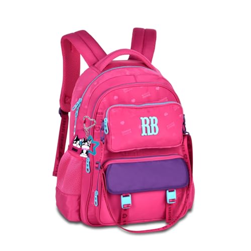 Kit Mochila de Costas Com Bolsinha Rebecca Bonbon Original Lancheira e Estojo
