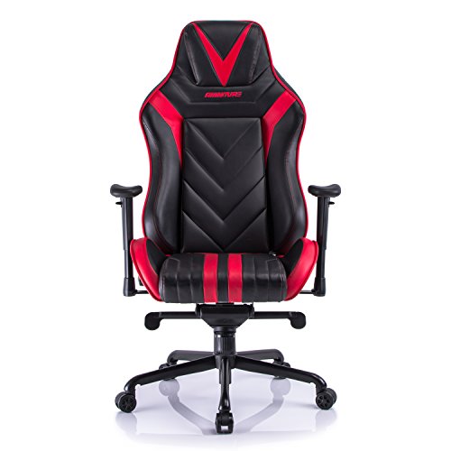 Aminiture-Big-and-Tall-Gaming-Chair-High-Back-Recliner-ChairPU-Leather-Computer-ChairSwivel-Office-Chair-with-Lumbar-Support