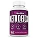 Keto Detox Cleanse Weight Loss - Advanced Colon Cleanser - Flush Excess Waste - Weight Loss Supplement for Women & Men - All-Natural Ingredients - 60 Caplets