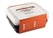 Meal Prep Containers 7-Pack of Reusable Portion Control Food Containers Made of FDA-Certified BPA-Free Polypropylene Are Microwavable Dishwasher-Safe and Stackable for Diet Weight Loss Plans