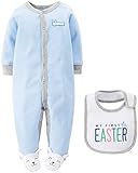 Carter's Baby Boys' Easter 2-piece Cotton Snap-up Sleep & Play Set