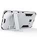 Cocomii Iron Man Armor Galaxy A9/A9 Pro Case, Slim Thin Matte Vertical & Horizontal Kickstand Reinforced Drop Protection Fashion Bumper Cover Compatible with Samsung Galaxy A9/A9 Pro (Silver)