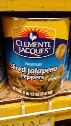 Clemente Jacques Sliced Jalapeno Peppers 93 Oz (2 Pack)