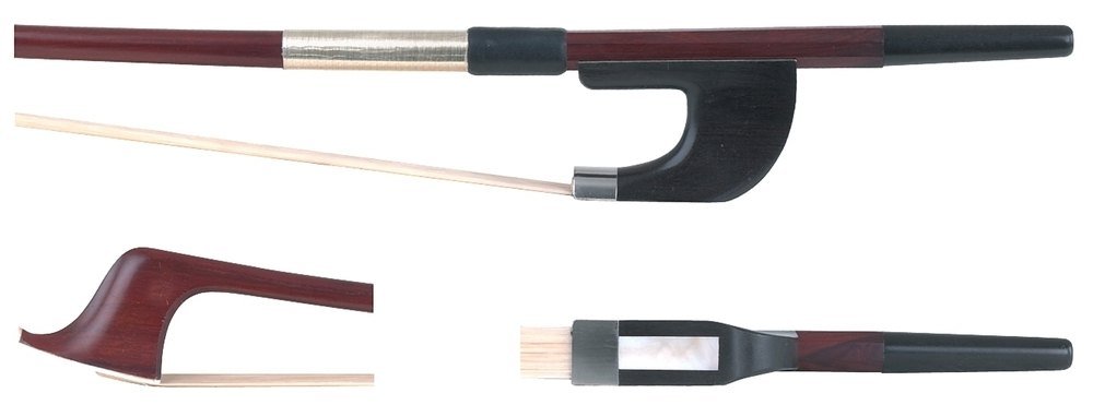 GEWA Atelier Jaeger Bass Bow Massaranduba Student 3/4 German Model Selected Quality Angular Bar Stamped