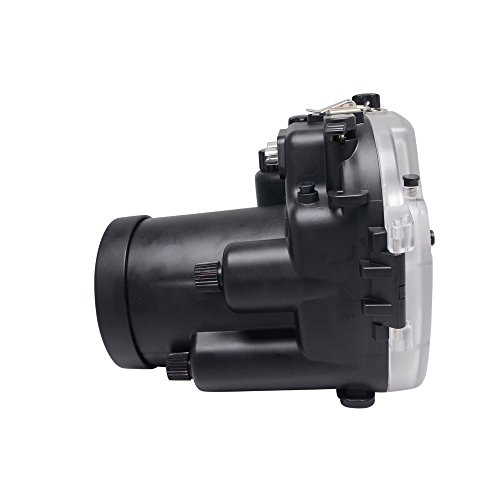 Mcoplus-40M130ft-Waterproof-Underwater-Camera-Housing-Diving-Bag-Case-for-Olympus-E-M1-12-40mm