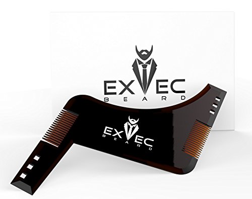 Exec-Beard-All-in-One-Beard-Comb-and-Shaping-Template-Tool