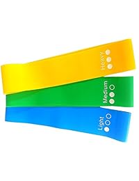 Juego de bandas de resistencia para abdominales, botines y piernas, discos extra grandes + bandas de látex resistente.