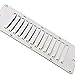 Amarine-made Stainless Steel Stamped Louvered Vent - Rectangular - 07720S - 5
