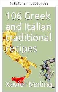 Livro 106 receitas tradicionais gregas e italianas