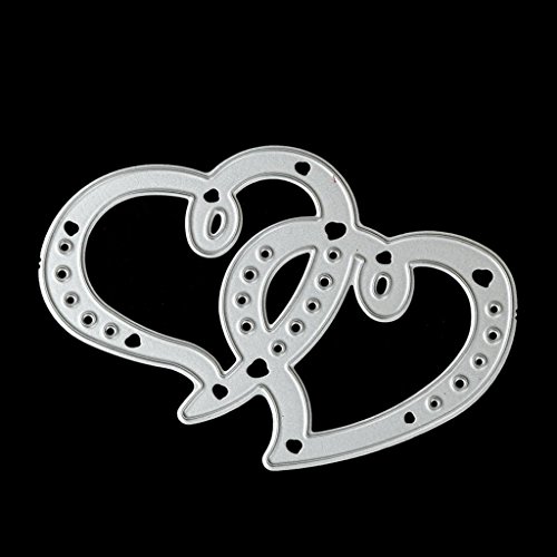 Sunsee Metal Cutting Dies Stencil DIY Scrapbooking Embossing Album Paper Card Craft (I) - Thumbnail 3