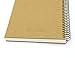GoldenSunny Recycled Cover Wirebound Notebook, 120 Lined Papers A5 Size Spiral Notebook