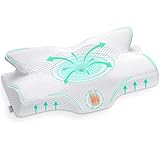 Elviros Cervical Memory Foam Pillow, Contour