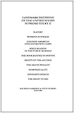 Landmark Decisions of the United States Supreme Court II, , 0962801429