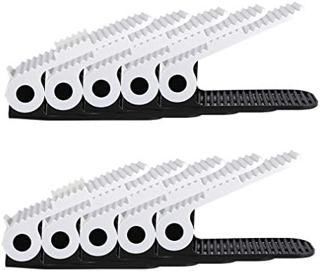 10 Pcs Easy Home Three Mode Creative Adjustable Shoe Slots Organizer Shoe Storage Space Saver Plastic Rack Holder