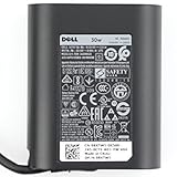 New Original Dell 30W USB-C(Type C) AC Adapter, Power Supply Charger for Dell XPS12(9250),Dell Latitude 7275 5175 Venue 8 (5855)