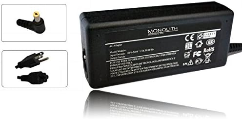 Monolith Industry AC Adapter for Brother PocketJet Plus PRINTER PJ622; PJ623; PJ663; PJ662; PJ673; PJ663-K; PJ673-K; PJ-662; PJ-663; PJ-673; PJ622; PJ-623 bluetooth mobile printer Power Cord Charger