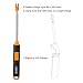 Electric Lighter - USB Rechargeable Lighter with Longer 360° Flexible Neck, Designed for Cooking Stoves Candles Grilling BBQ Fireworks,Windproof&No Need Gas (Orange)
