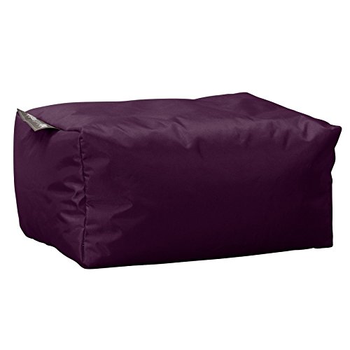 Big Bertha Original - Indoor & Outdoor - Bean Bag Footstool - Small - Purple