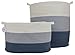 Cotton Rope Basket for Storage and Organization in Baby Nursery or Kids Room | Large 16