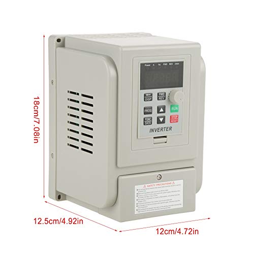 VFD - AC 220V 1.5KW Variable Frequency Drive VFD Speed Controller for 3-Phase Motor