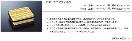 品番 c010 Dスポーツ D Sport スポーツエアフィルター ミラジーノ ストーリア L7 0s M112s エアフィルター 車 バイク Amazon