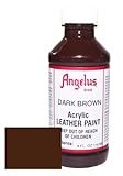Angelus Acrylic Leather Paint-4oz.-Dark Brown